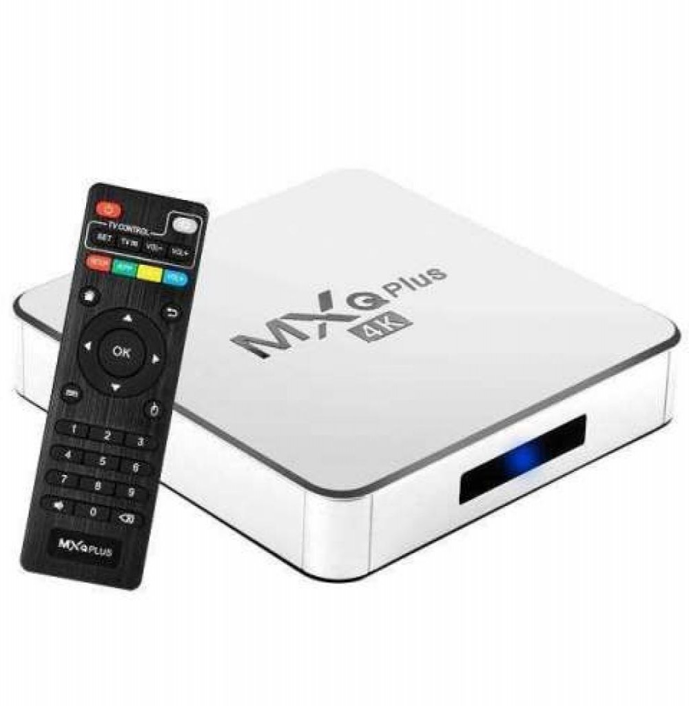 Receptor Digital IPTV MXQ Plus 4K 2+16 Silver