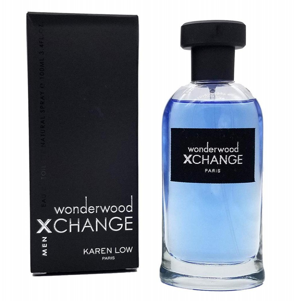 Perfume Karen Low Xchange Wonderwood Eau de Toilette Masculino 100ML