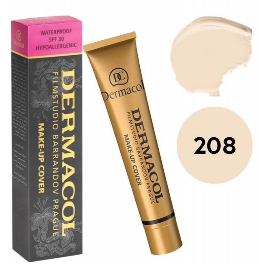 Base Dermacol Makeup Cover - Cor 208 30g