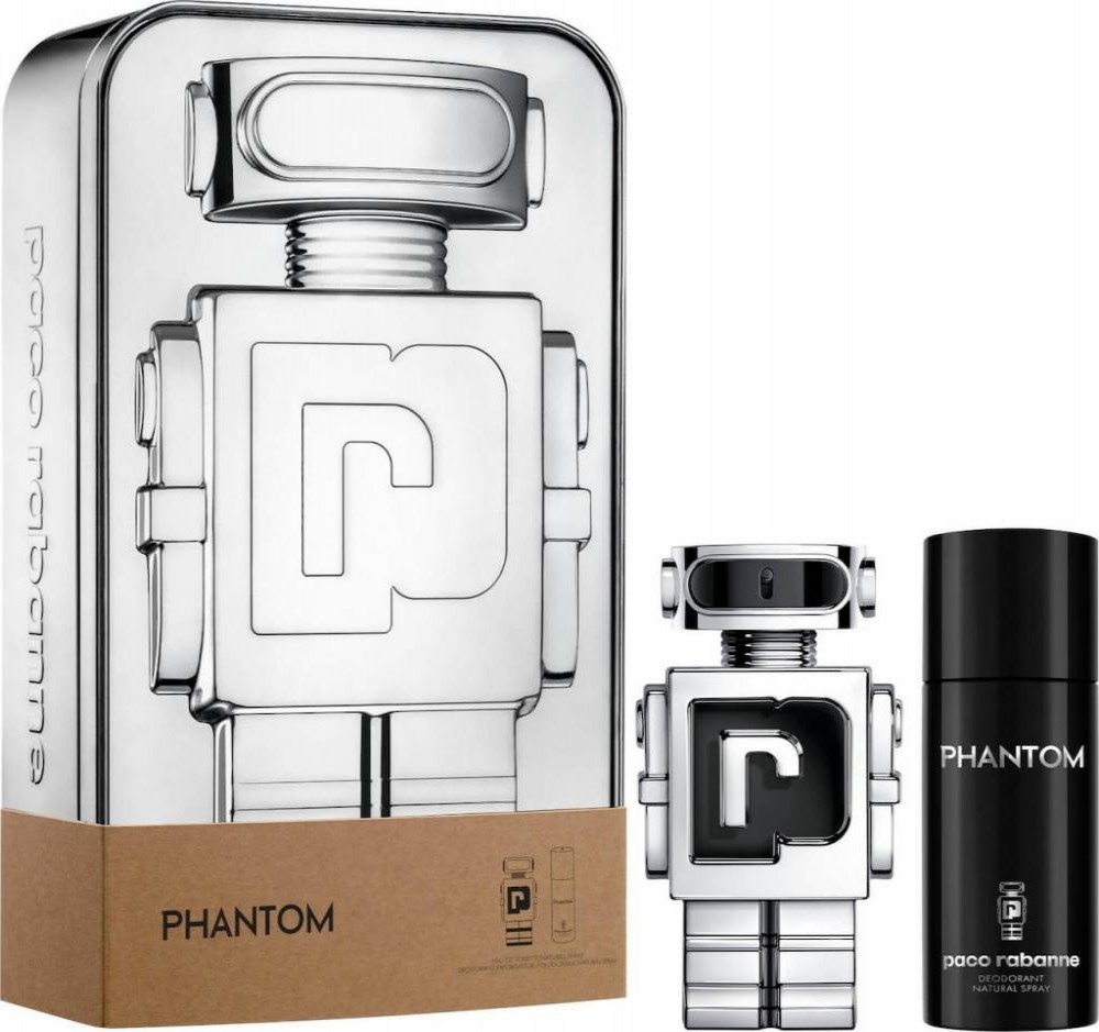 Kit Paco Rabanne Phantom EDT 100 ML + DEO (LATA)