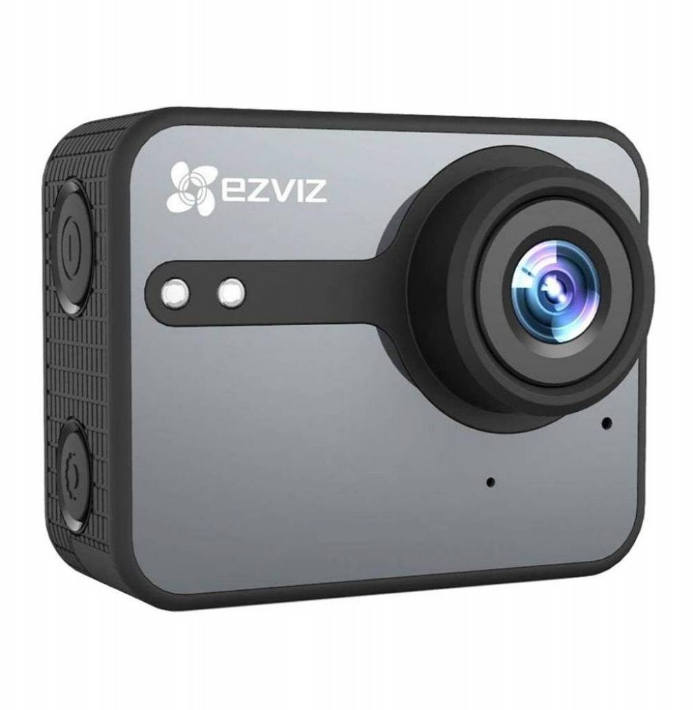 Câmera Esportiva S1C Starter Kit Cinza EZVIZ Action