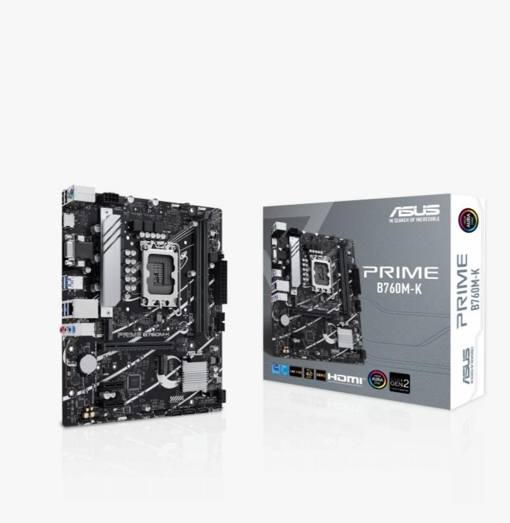 Placa Mãe Intel (1700) Asus B760M-K Prime DDR5
