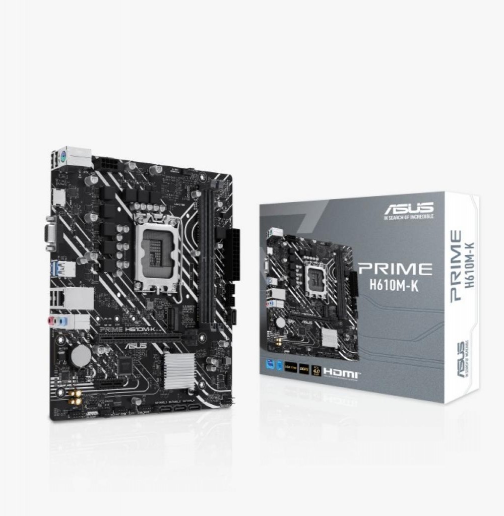 Placa Mãe Intel (1700) Asus H610M-K Prime DDR5