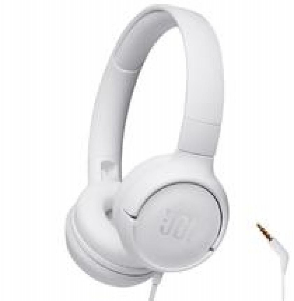 Fone JBL T500 1.18m Branco