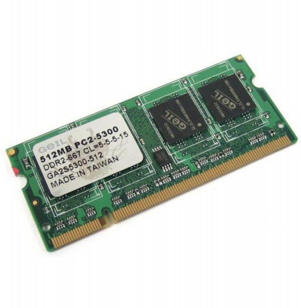 Memória Para Notebook DDR2 512MB 667Mhz
