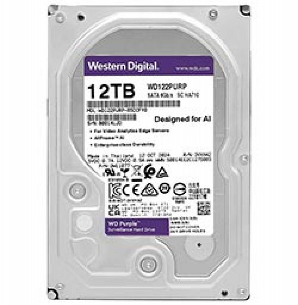 HD SATA3 12TB WD Purple Pro WD122PURP