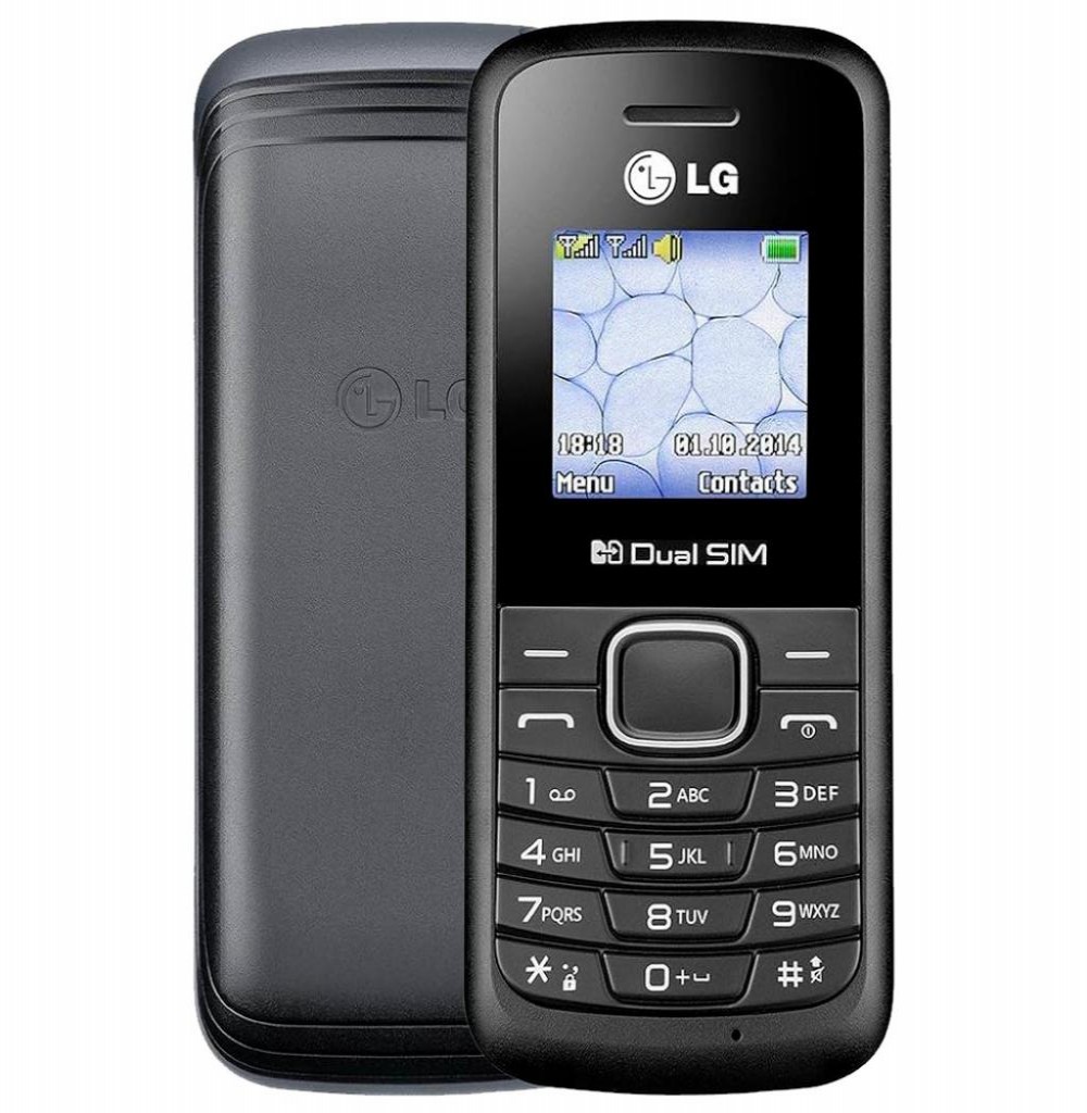 Celular LG B220 DS 32MB 1.45" Preto (RP) 3G 