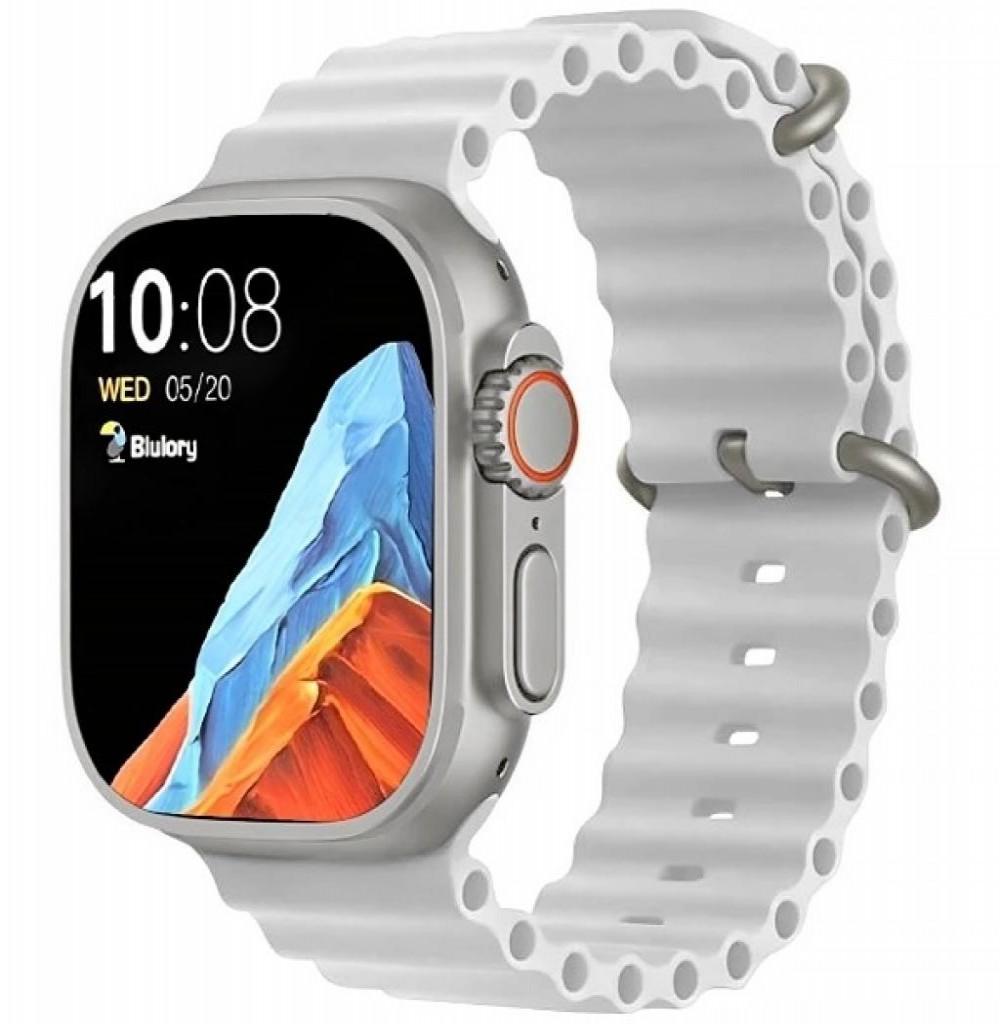Relógio Blulory Ultra 2   49MM Silver 2025    