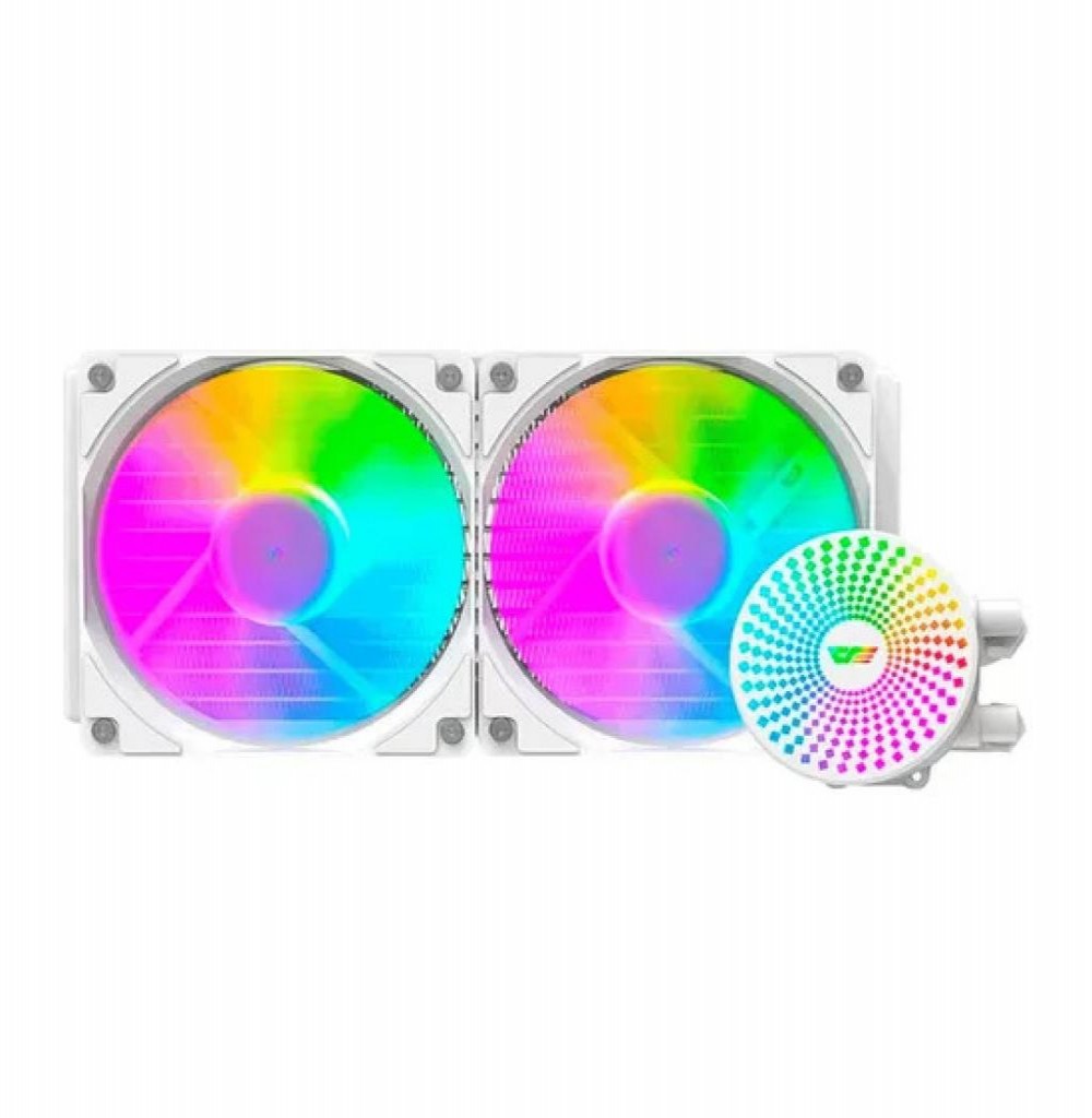 Cooler Cpu Aigo Darkflash Dc240 Radiant ARGB Branco