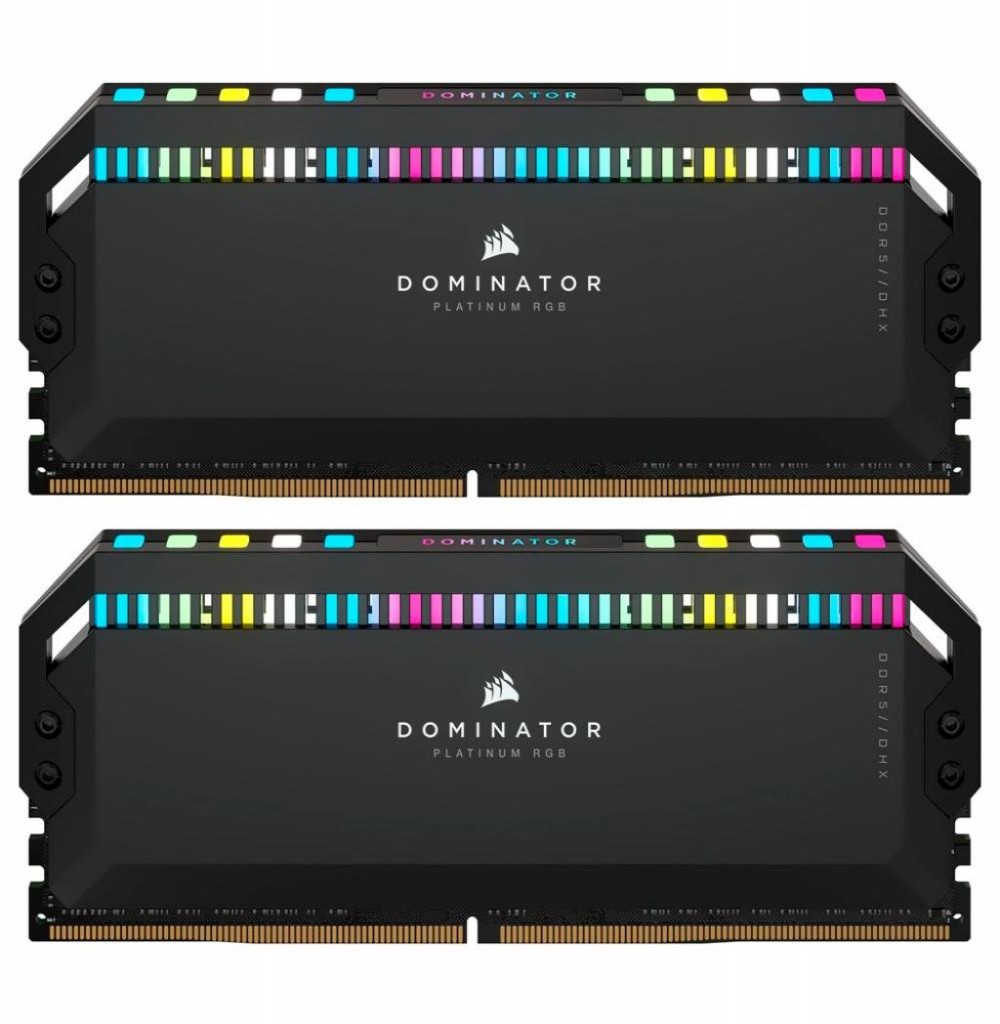 Memória DDR5 32GB 7200 Corsair Dominator Platinum Rgb CMT32GX5M2X7200