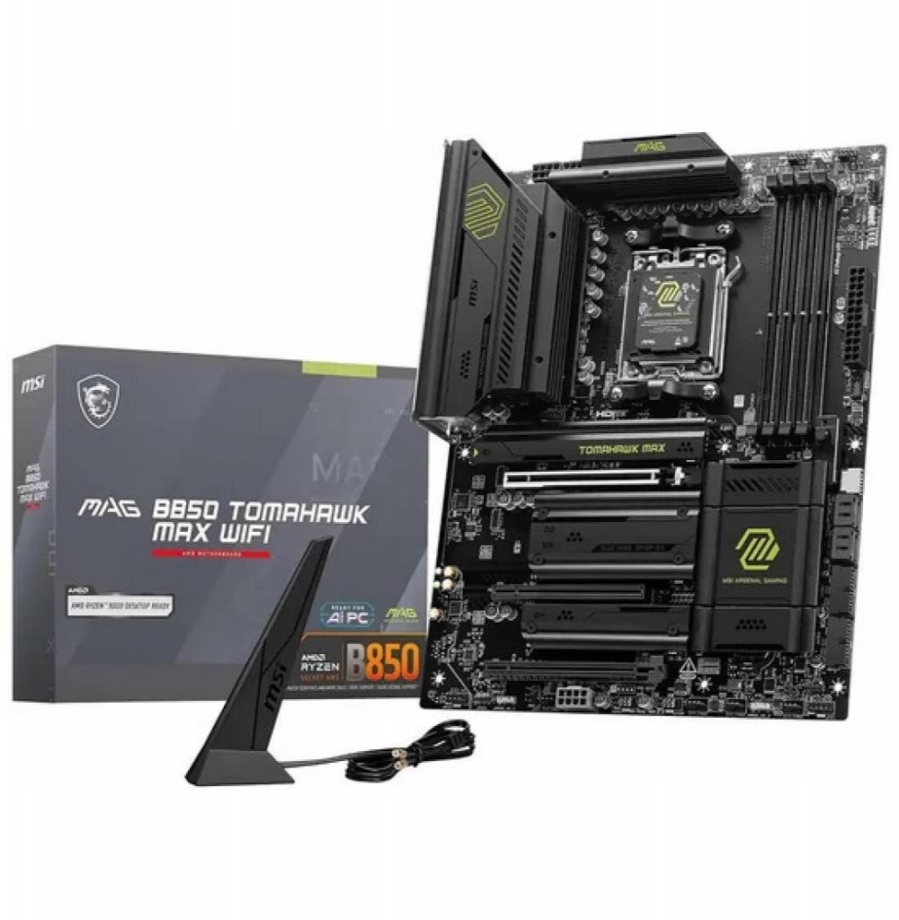 Placa Mãe Amd (Am5) Msi B850 Mag Tomahawk Max Wifi