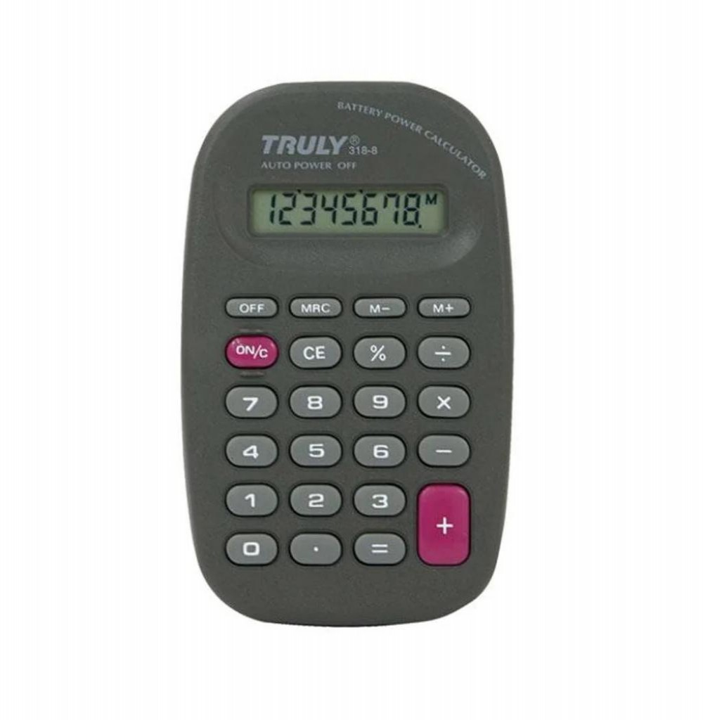 Calculadora Truly 318 8 Dígitos Pequena