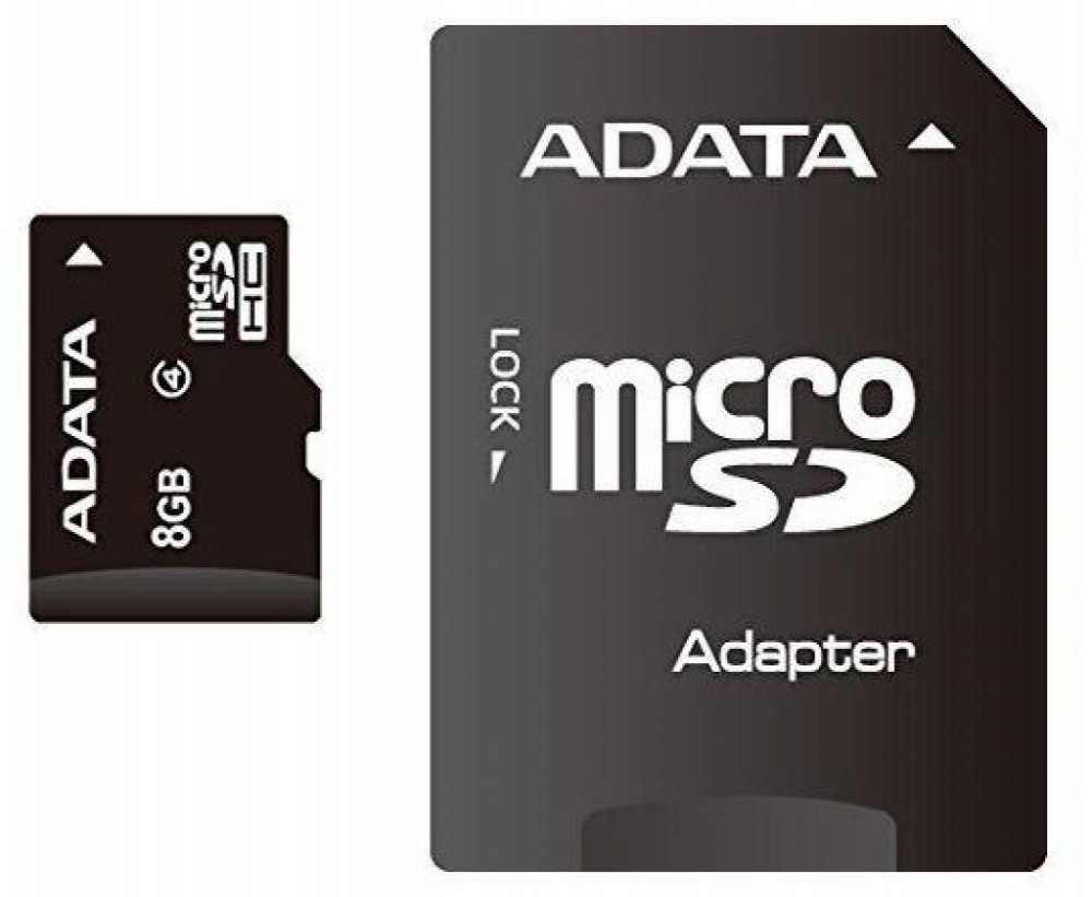 Cartão de Memória Adata Micro AUSDH8GCL4 RA1 8GB  Sd Card