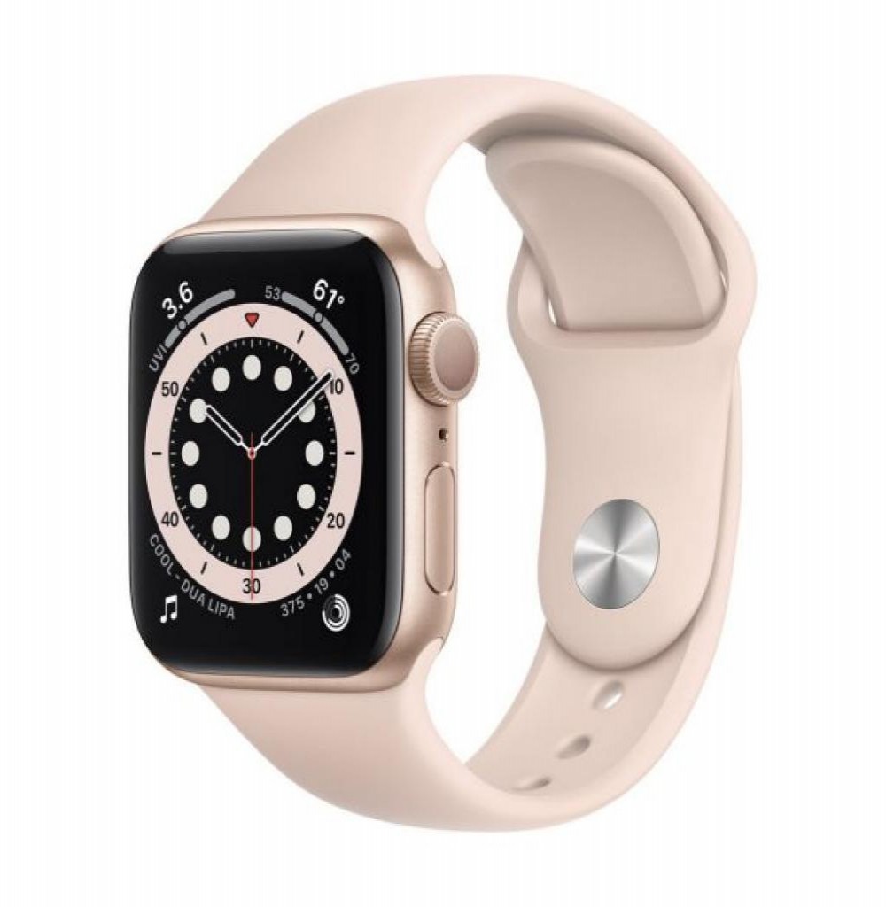 Relógio Apple Watch S6 40MM GPS MG123 Dourado com Rosa