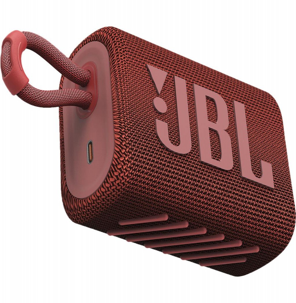Caixa de Som JBL Go 3 Bluetooth Red