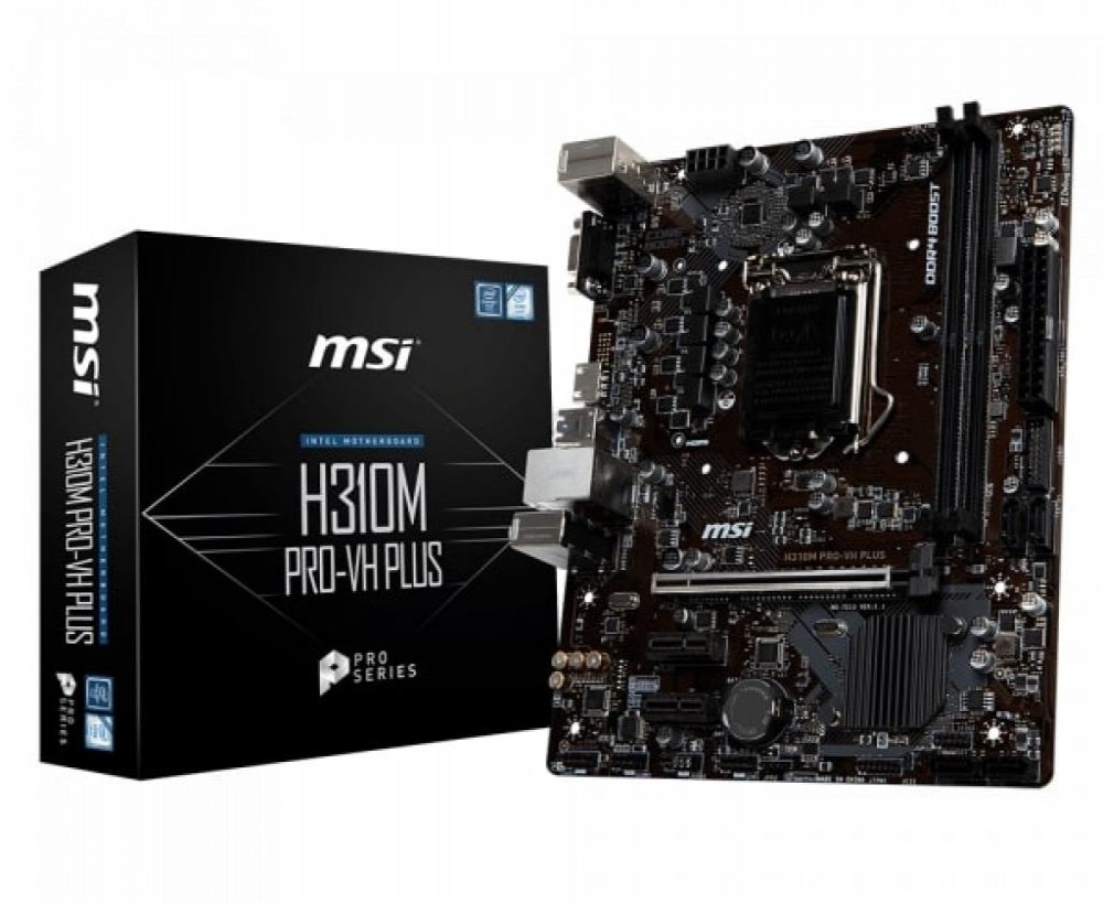 Placa Mãe MSI H310M Pro VLH Plus Intel (1151) MB