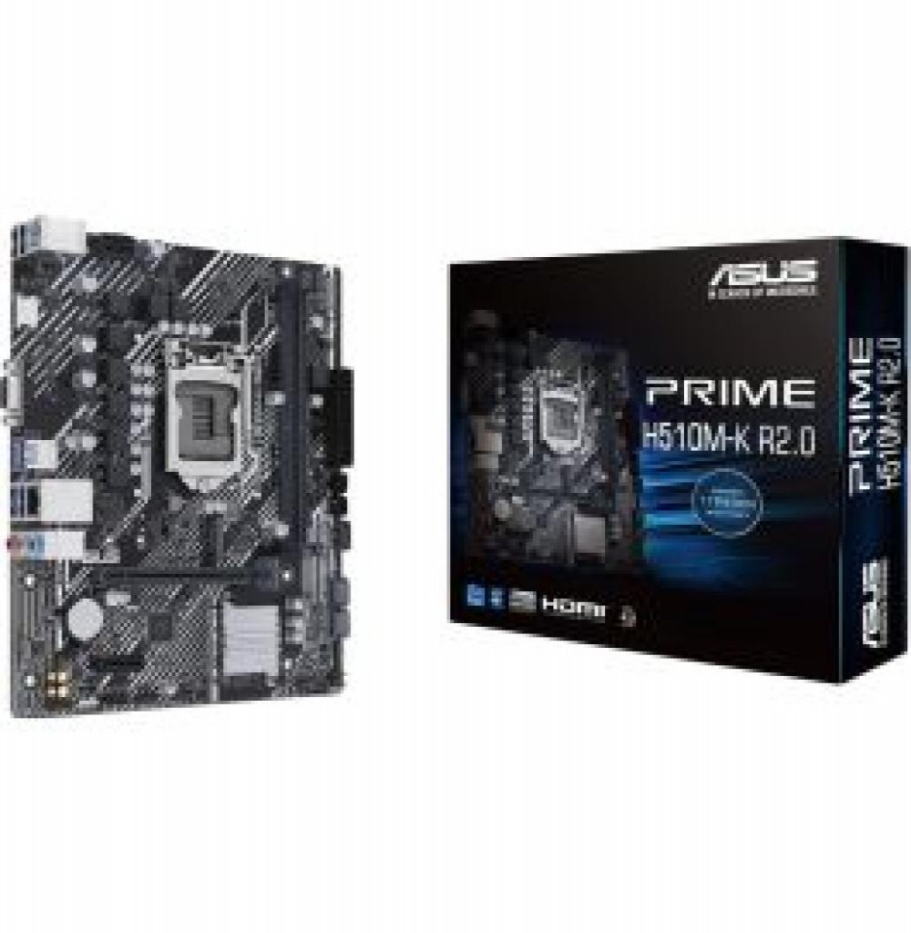 Placa Mãe Intel (1200) Asus H510M-K Prime R2.0