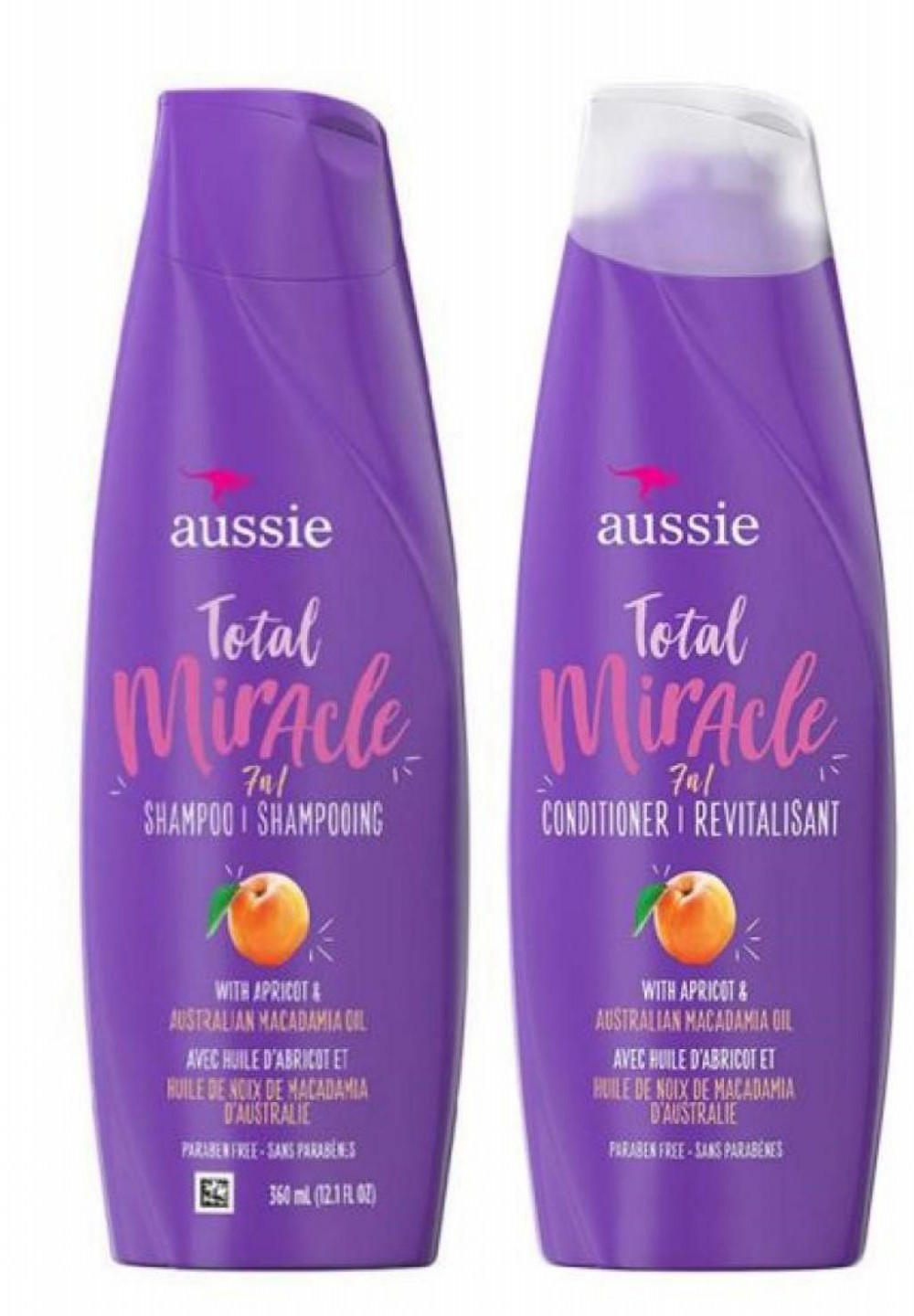 Aussie Kit Shampoo+ Condicionador+ Mascara Total Miracle 