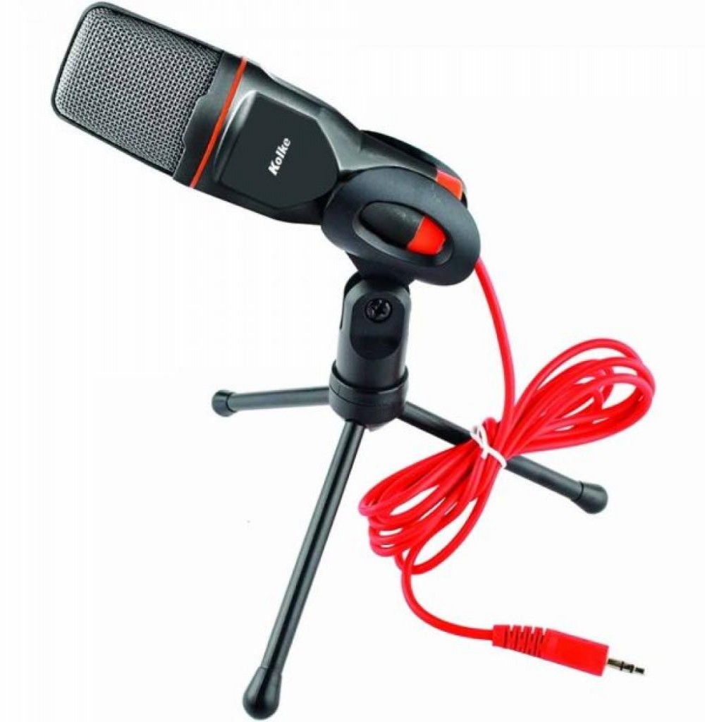 Microfone Kolke KPI-047 Con Tripe Microfone Kolke KPI-047 Con Tripe