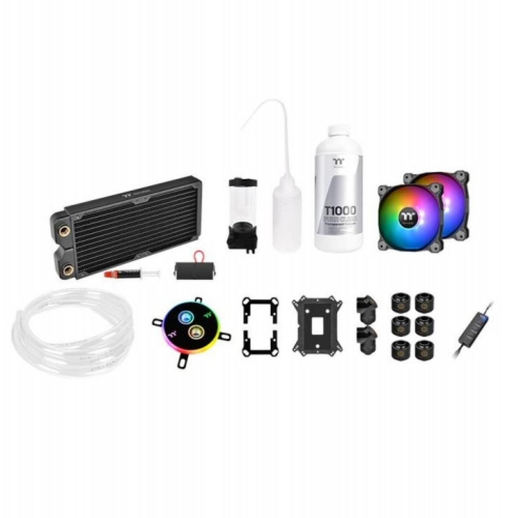 Cooler CPU Thermaltake Pacific C240 Kit CL-W249-CU12SW- Cooler CPU Thermaltake Pacific C240 Kit CL-W249-CU12SW-
