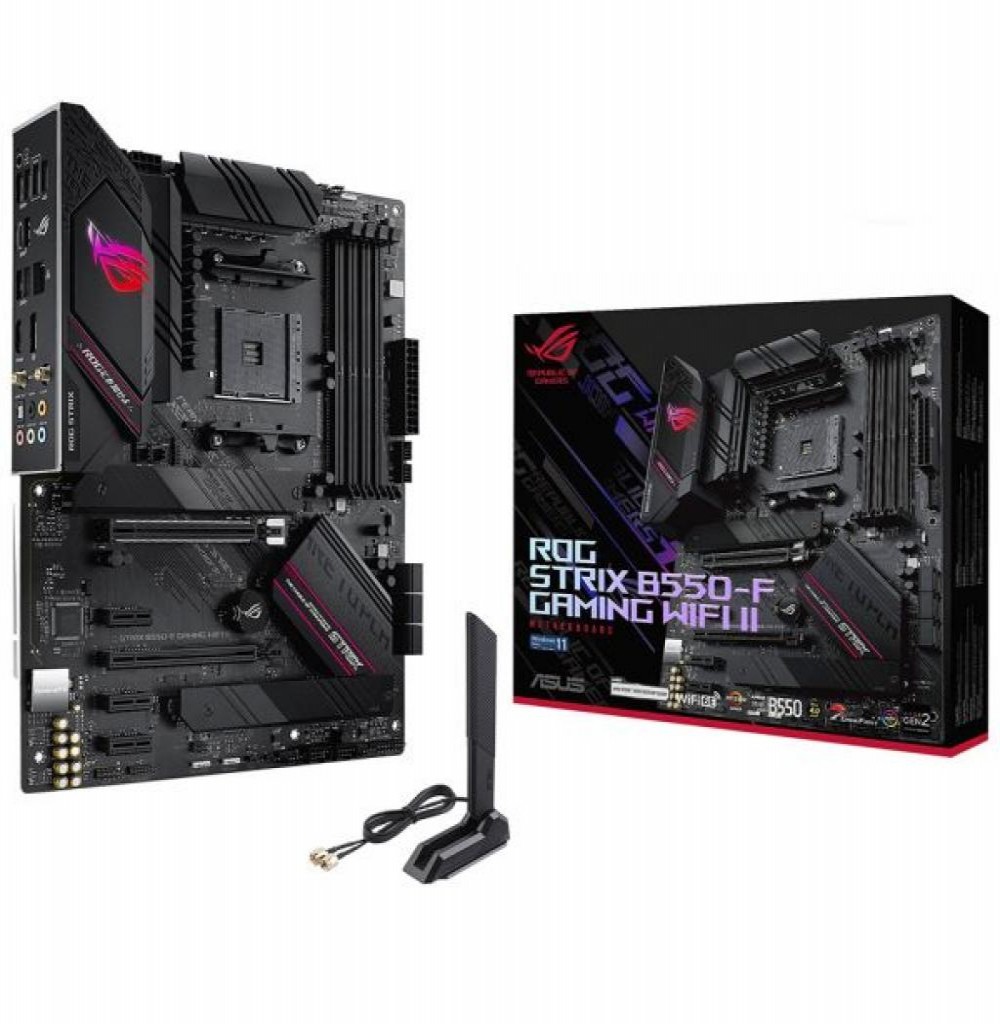 Placa Mae AMD (AM4) ASUS B550-F II Rog  Strix Gaming Wifi Placa Mae AMD (AM4) ASUS B550-F II Rog  Strix Gaming Wifi