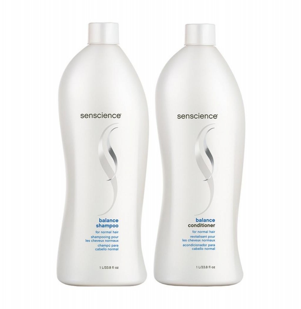 Kit Senscience Balance Shampoo + Condicionador 1L Kit Senscience Balance Shampoo + Condicionador 1L