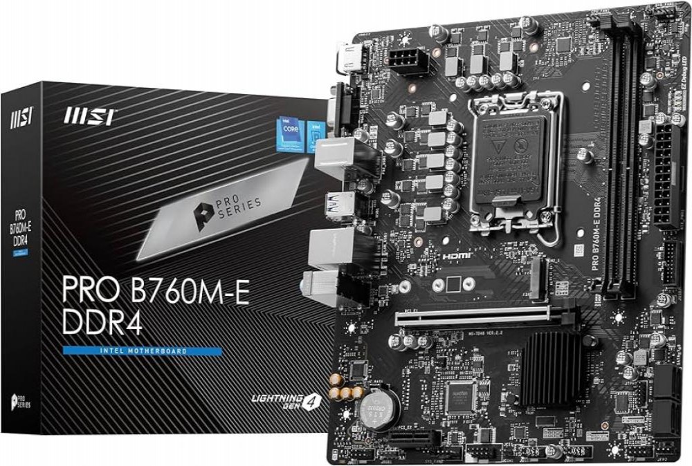 Placa Mãe Intel (1700) Msi B760M-E Pro DDR4