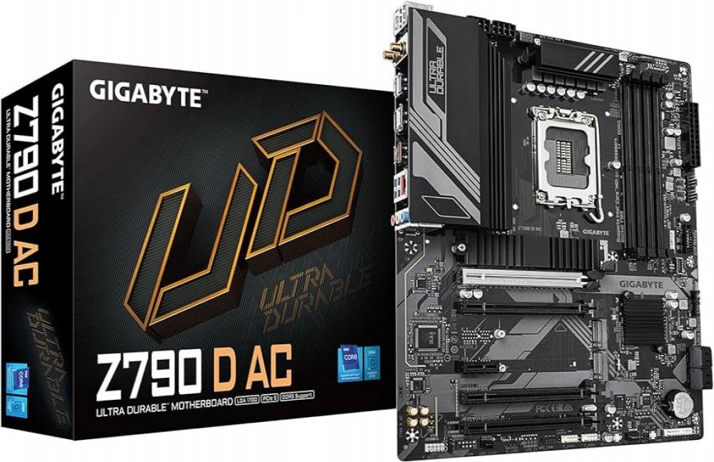 Placa Mãe Intel (1700) Gigabyte Z790 D AC DDR5 Wifi