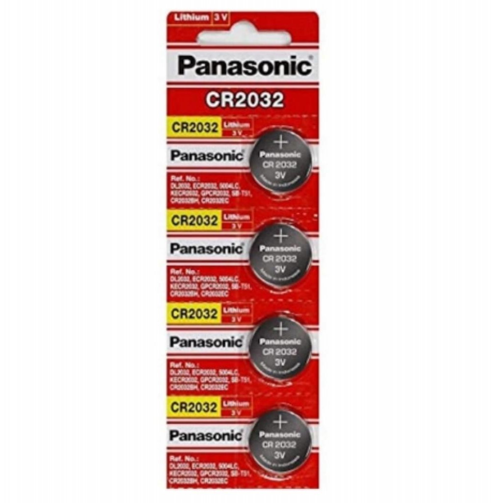 Bateria Panasonic CR-2032 C/5 Unidades