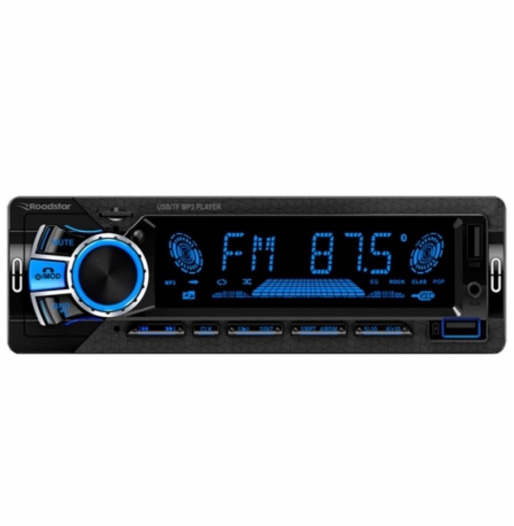 Som P/Carro Roadstar RS-2950 60W Usb/Aux/SD/FM