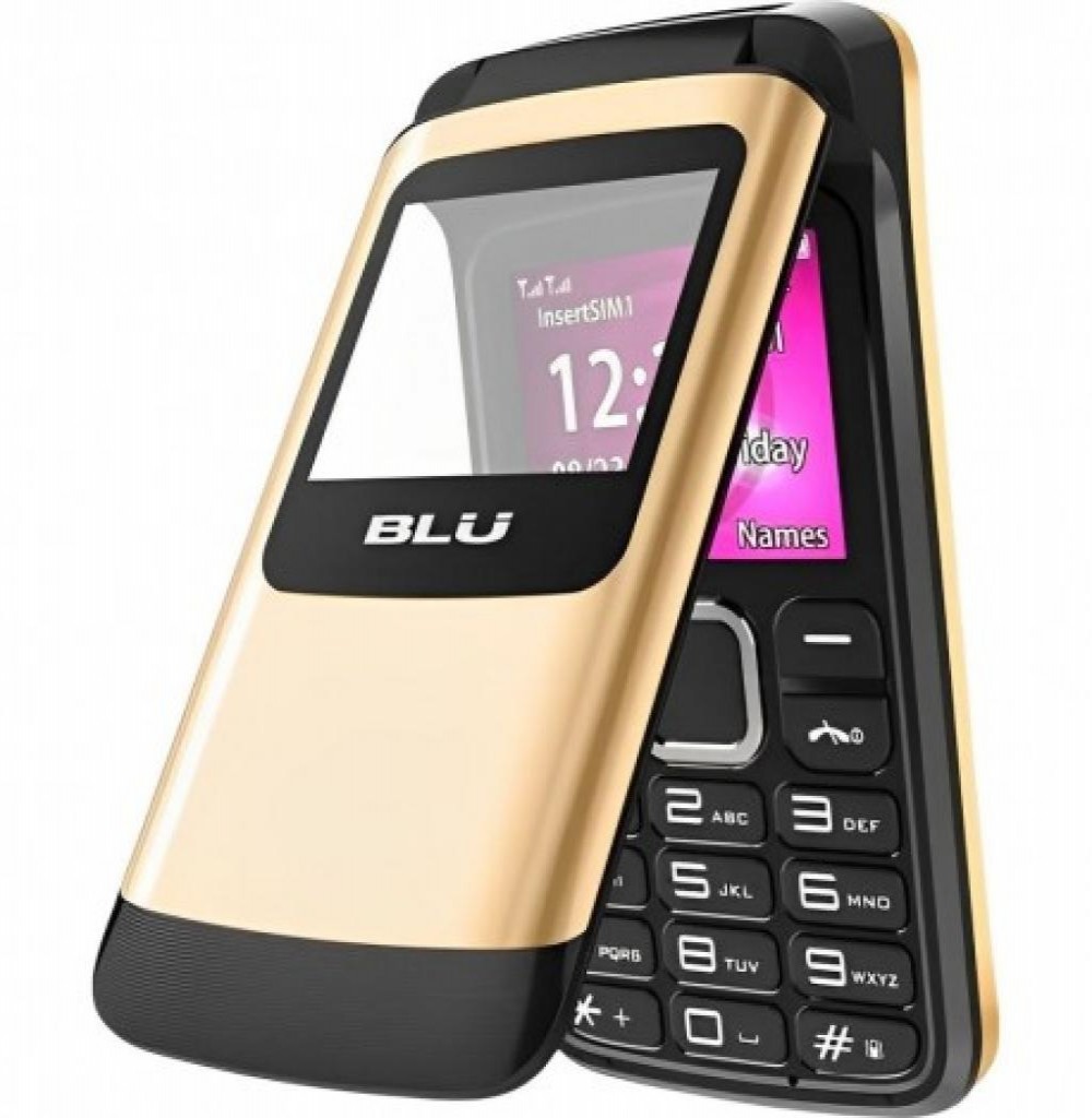 Celular Blu Zoey Flex Z132 1.8" Gold 