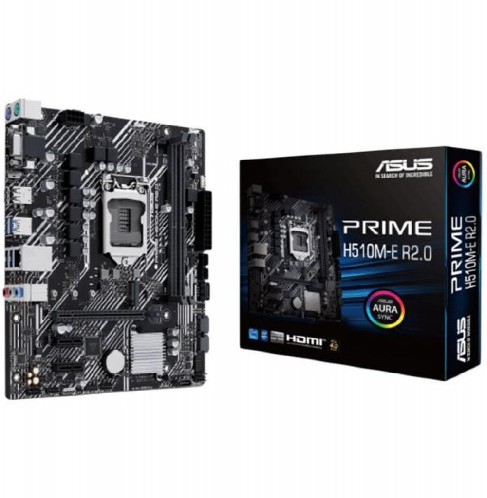 Placa Mãe Intel (1200) Asus H510M-E Prime R2.0