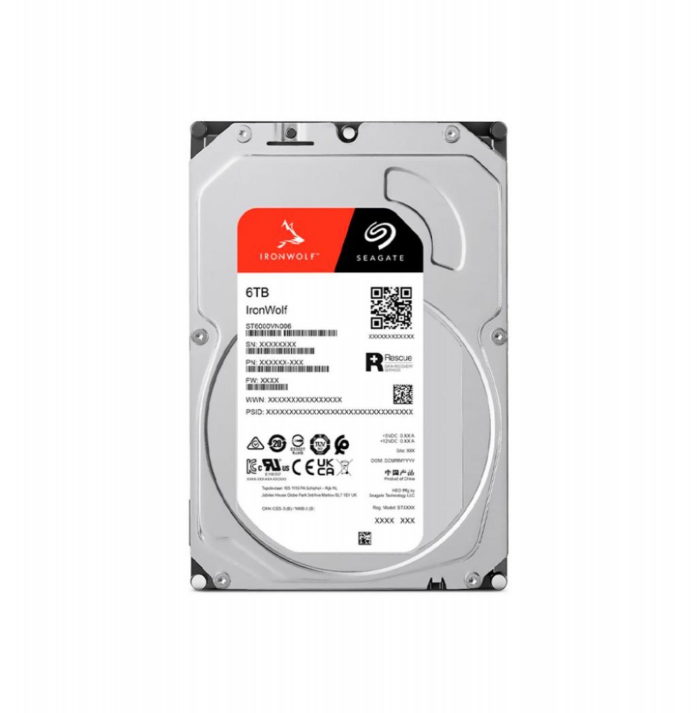 HD SATA3  6TB Seagate Ironwolf Pro Nas ST6000NT001