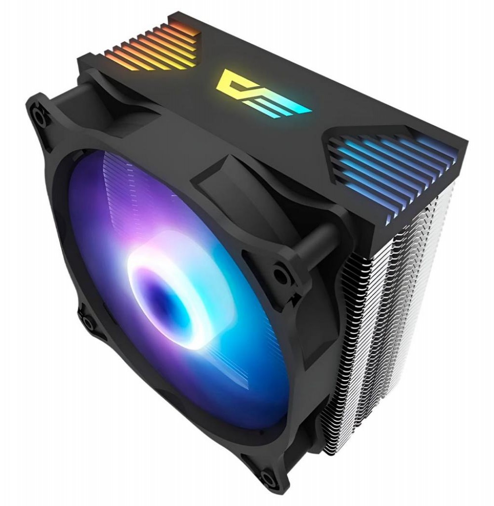 Cooler Cpu Aigo Darkflash Darkair Rainbow-Led Preto Cooler Cpu Aigo Darkflash Darkair Rainbow-Led Preto