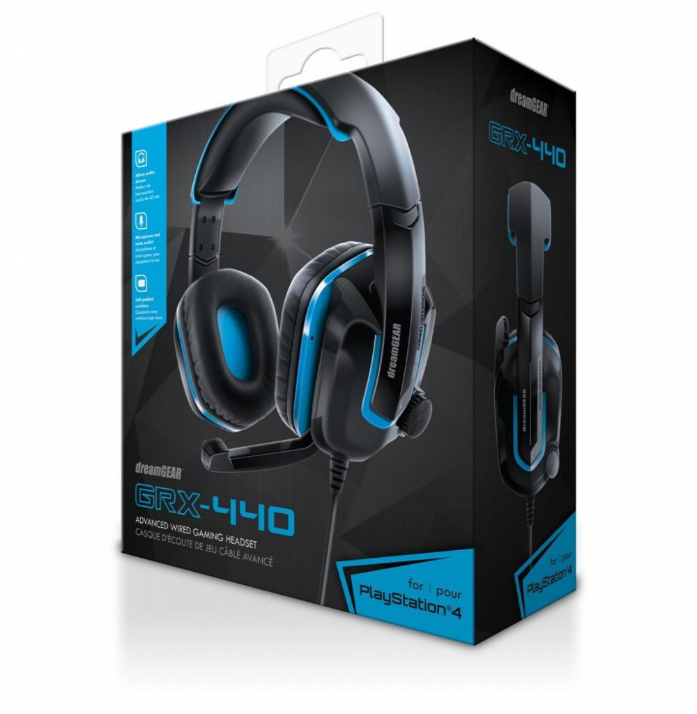 Fone Para PS4 DreamGear GRX-440 |* Fone Para PS4 DreamGear GRX-440 |*