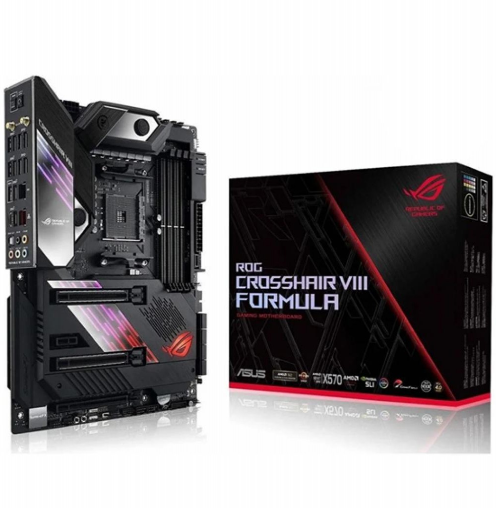 Placa-Mãe AMD (AM4) Asus X570 Rog CrossHair VIII Impact