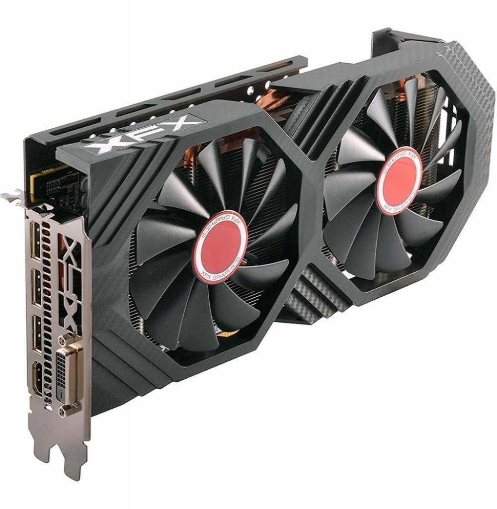 Placa de Vídeo 8GB EXP. RX-580 XFX GTS XXX Edition