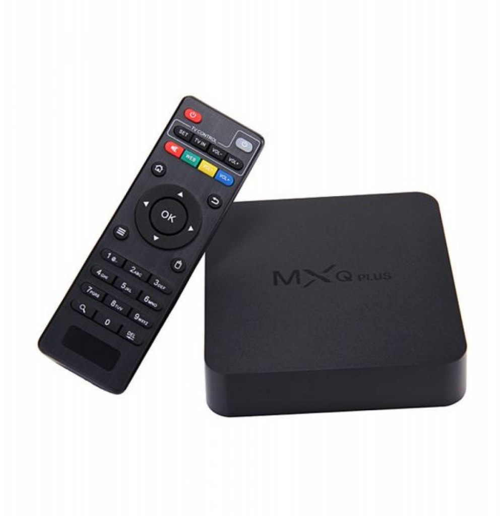Receptor Digital IPTV MXQ Plus 4K 4+32 Black  Receptor Digital IPTV MXQ Plus 4K 4+32 Black