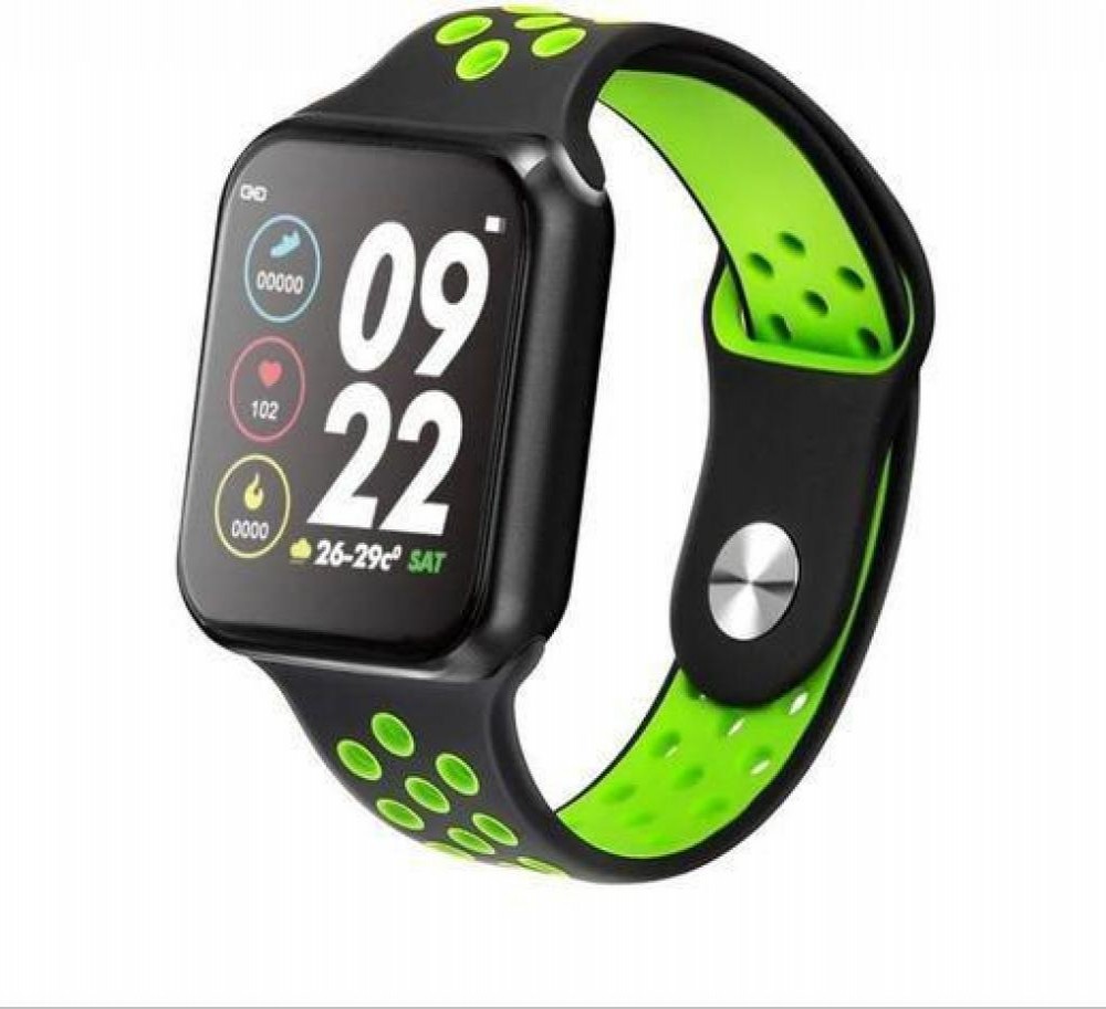 Relogio Midi Pro Smartwatch F8 Preto/Verde 