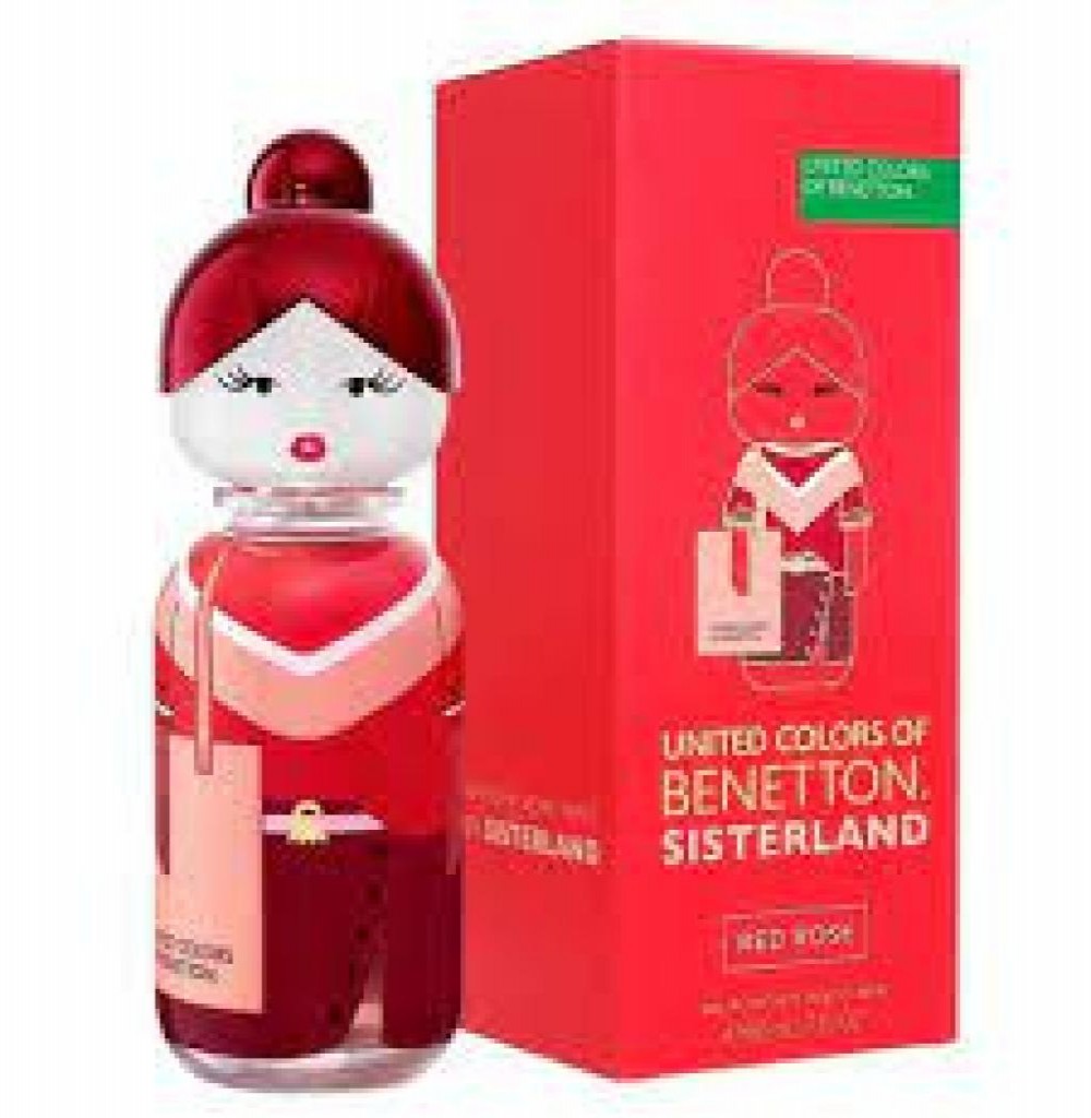 Benetton Sisterland Red Rose Edt 80ml