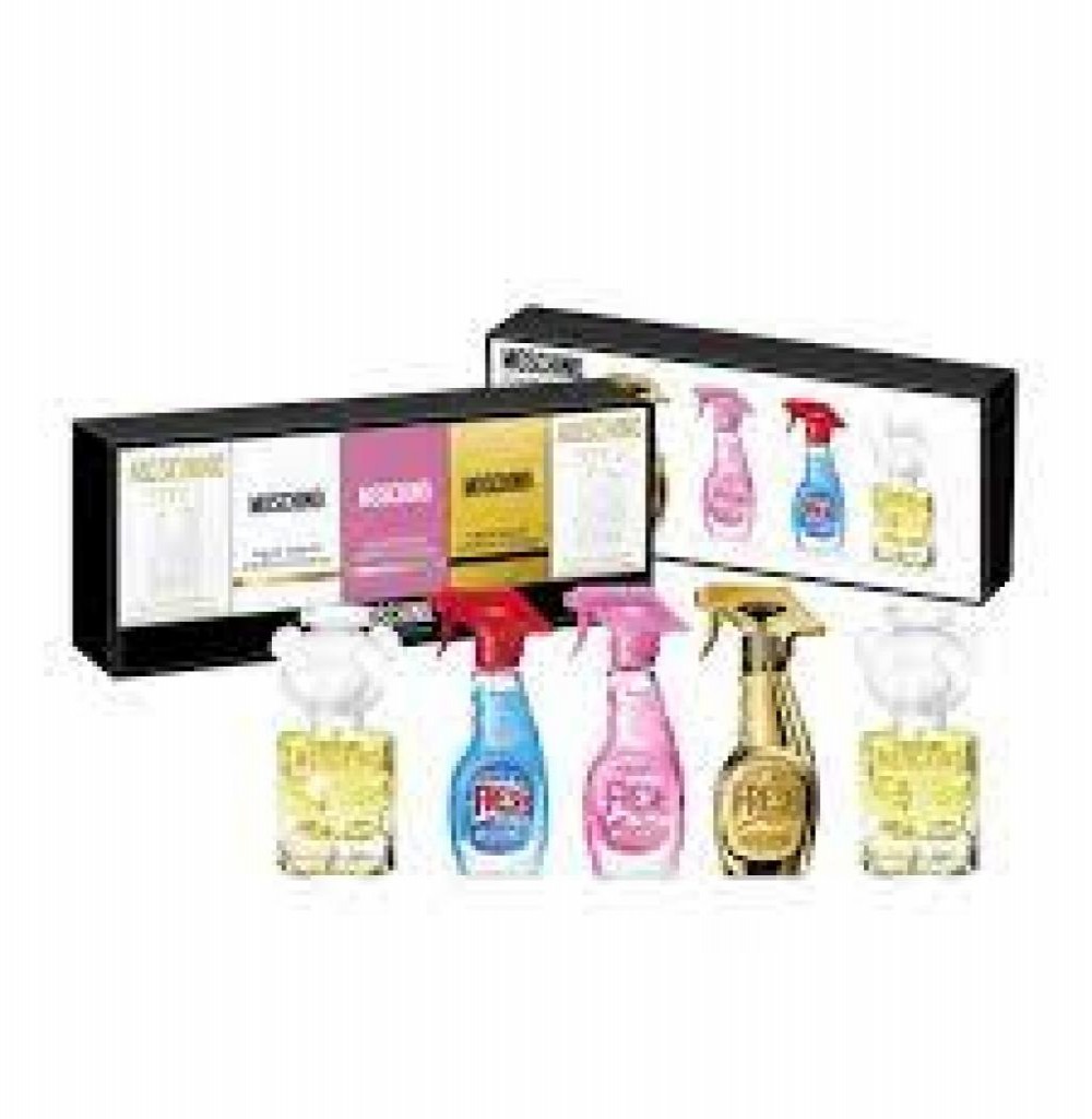 Kit Mini Moschino Feminino 5 Peças 5 ML