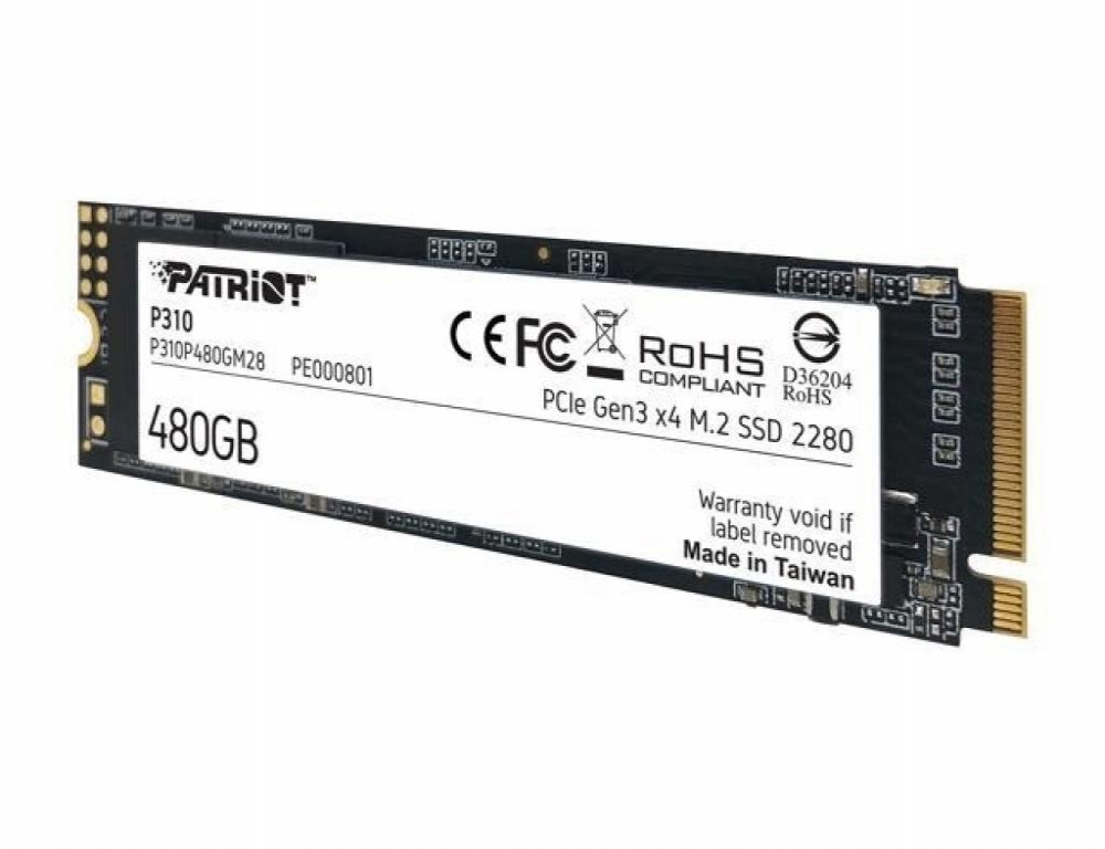 HD SSD M.2  480GB PATRIOT P310 P310P480GM28