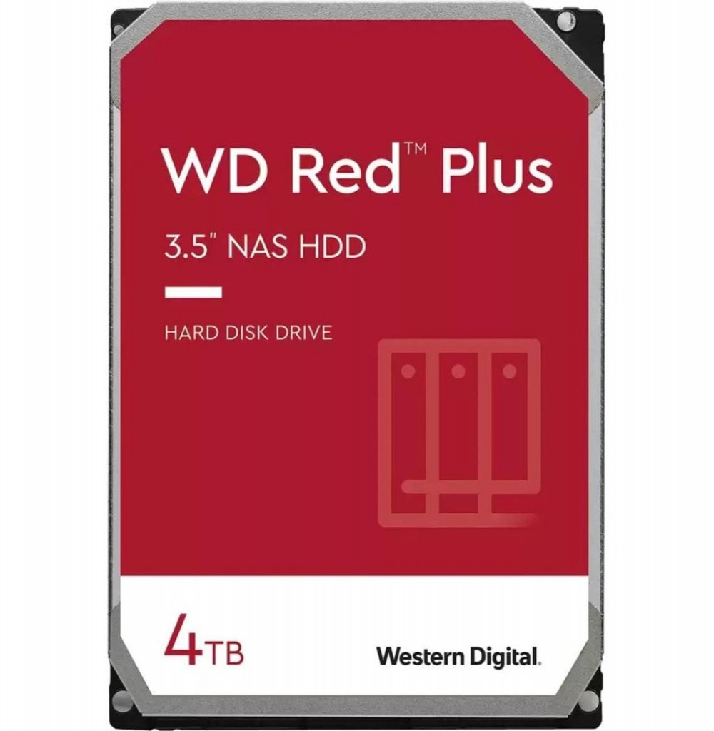 HD SATA3  4TB WD RED NAS PLUS WD40EFPX