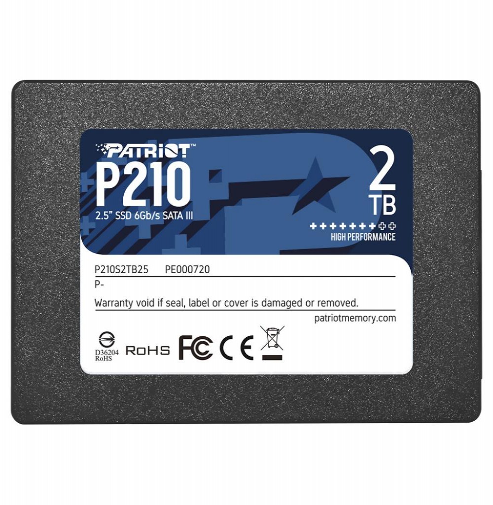 Hd Ssd Sata3 2tb Patriot P210 P210s2tb25