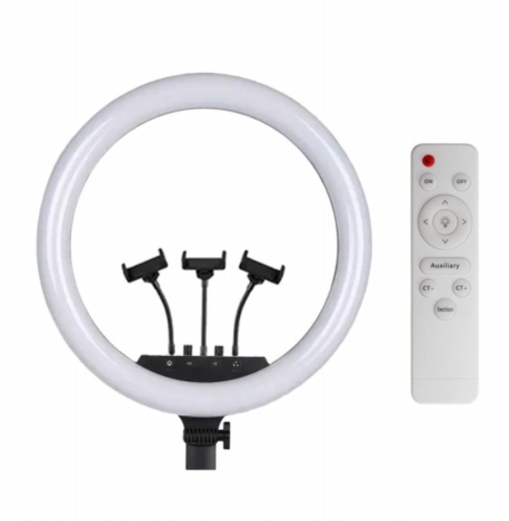 Aro Led Ecopower Ep-6615 14" C/Tripe e Controle