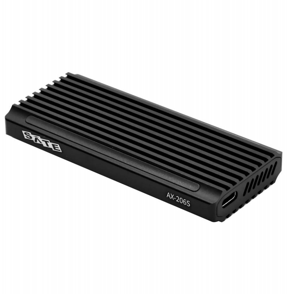 Gaveta Externa P/ HD M.2 Sate Ax-206s Type-C RGB