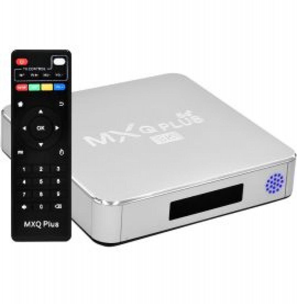 Receptor Digital Iptv MXQ Plus 8K 128+512GB Silver