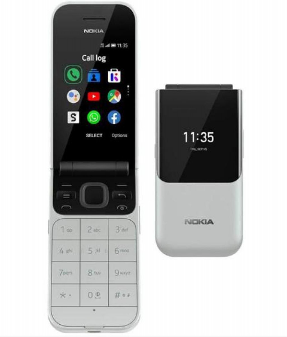 Celular Nokia 2720 Flip 2G 4banda TA-1170 Ds Gray