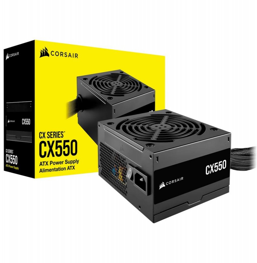 Fonte 550w Corsair CX550 80plus Bronze  (CP-9020277-BR)