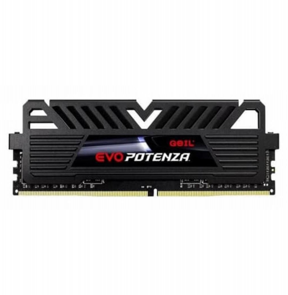 Memória Ram DDR4 8GB 2400 GEIL Evo Potenza Preto